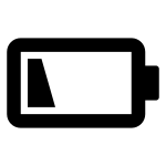 Battery Low SVG Icon
